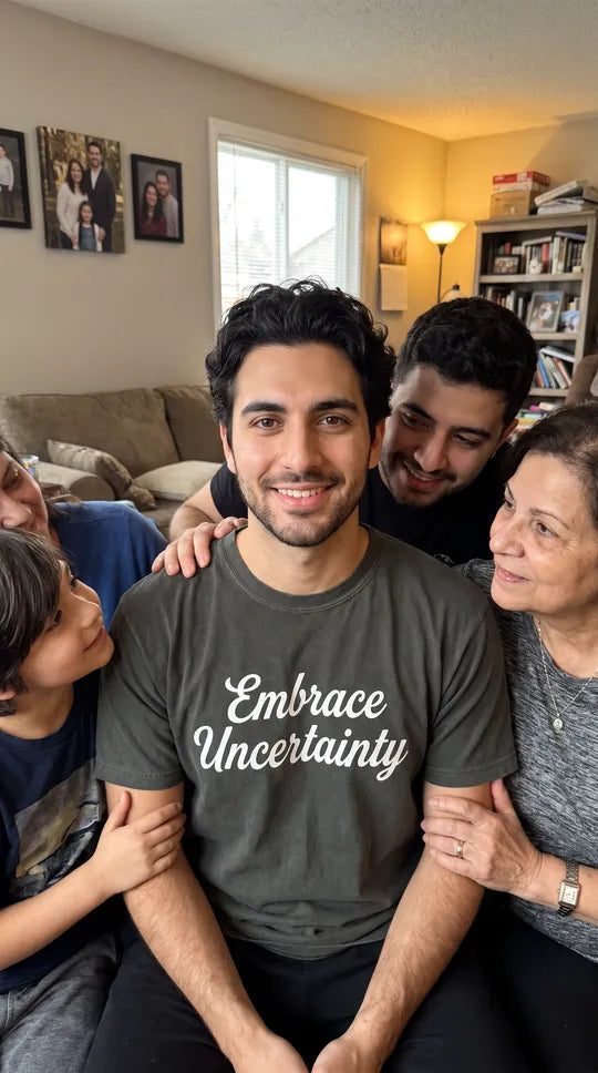Embrace Uncertainty | Inspirational Mindfulness T-Shirt