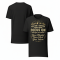 Focus On What You Can Control Tee - Clean Mockup