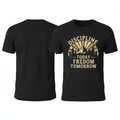 Discipline Today Freedom Tomorrow Tee mockup