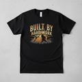Built By Hard Work Tee mockup