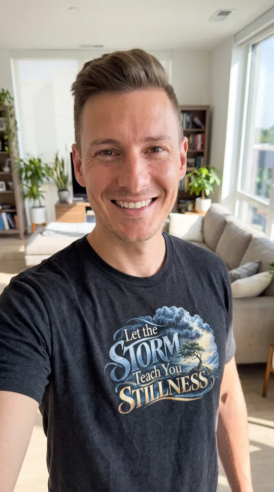 Unisex t-shirt - Let the Storm Teach You Stillness | Spiritual