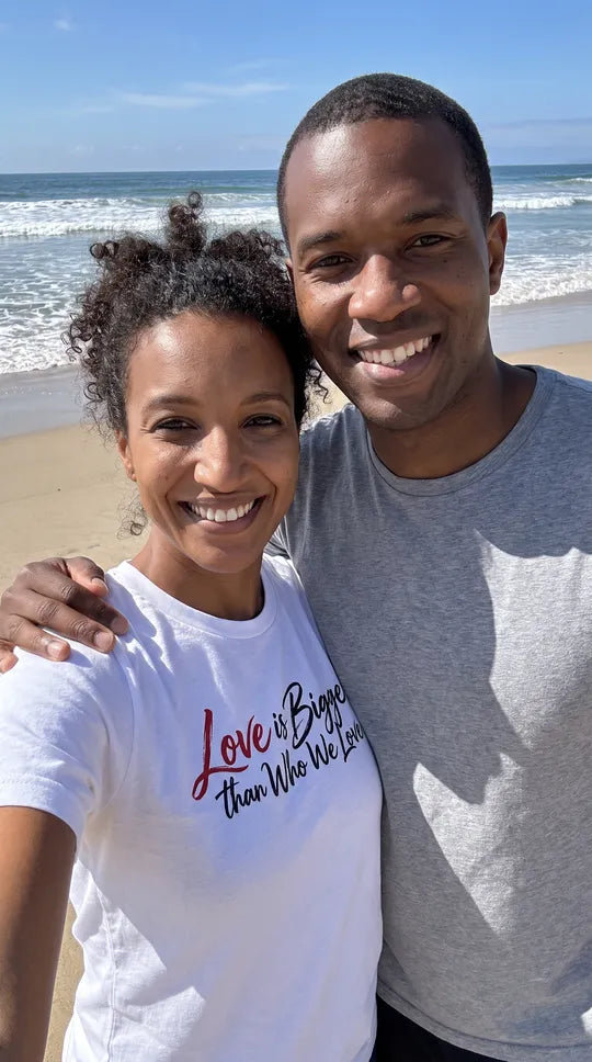 Love Is Bigger Than Who We Love | Inspirational Love & Connection T-Shirt