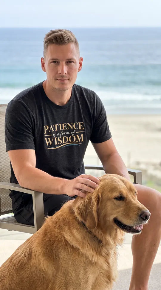 Patience Is a Form of Wisdom | Inspirational Mindfulness T-Shirt