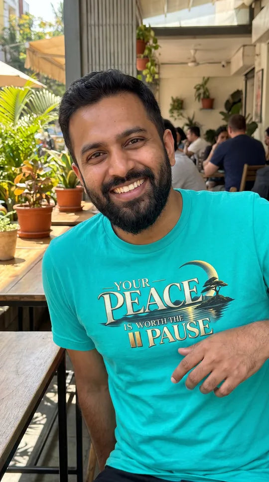 Unisex t-shirt - Your Peace is Worth the Pause | Inspirational