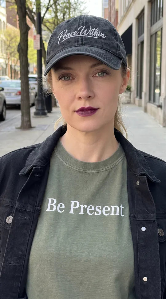 Peace Within Ball Cap | Mindfulness & Inner Peace Hat