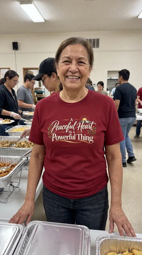 A Peaceful Heart Is a Powerful Thing | Inner Peace T-Shirt