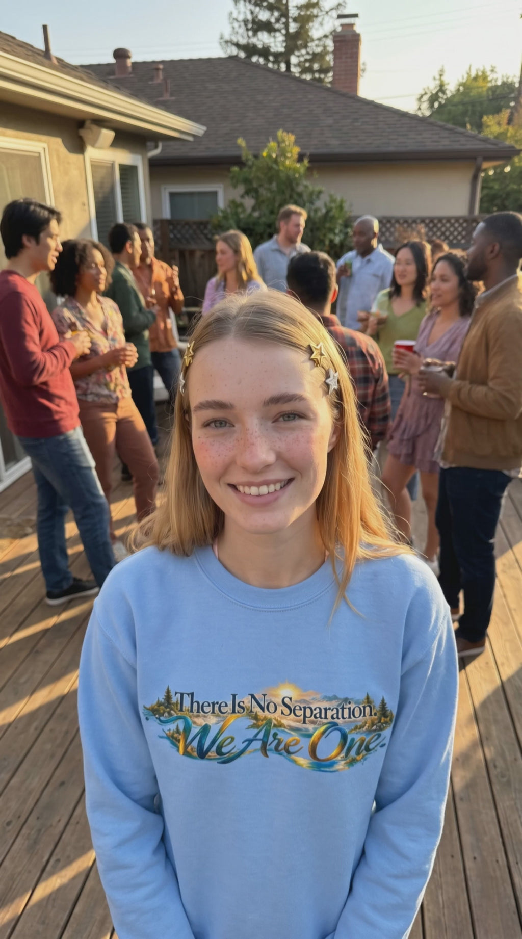 There Is No Separation. We Are One. | Inspirational Unity | Sweatshirt