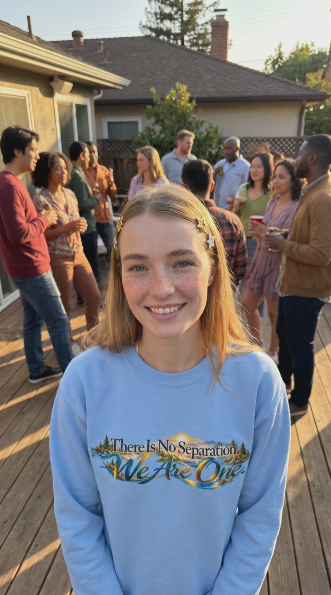There Is No Separation. We Are One. | Inspirational Unity | Sweatshirt