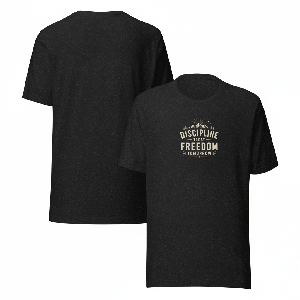 Discipline Today Freedom Tomorrow Tee