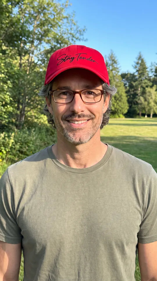 Stay Tender Ball Cap | Gentle Strength & Positive Message Hat