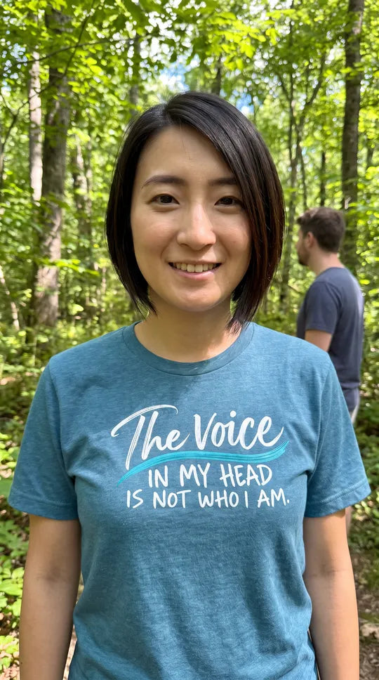 Unisex t-shirtThe Voice in My Head Is Not Who I Am | Mindfulness T-Shirt