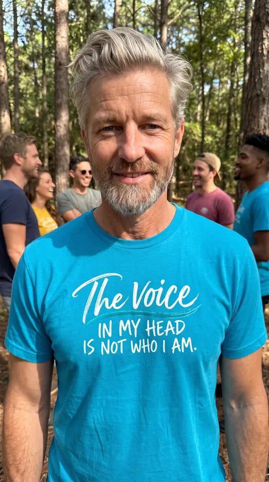 Unisex t-shirtThe Voice in My Head Is Not Who I Am | Mindfulness T-Shirt